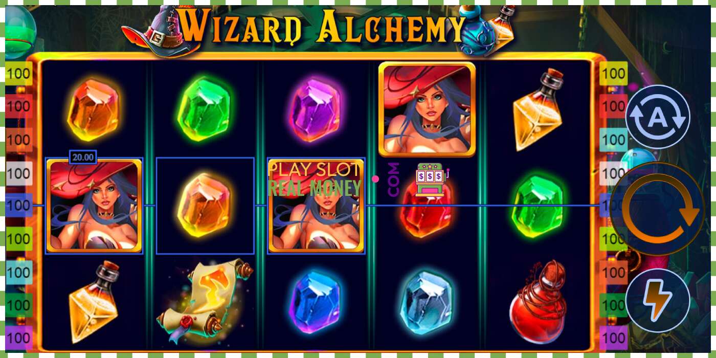 ஸ்லாட் Wizard Alchemy உண்மையான பணத்திற்கு, படம் - 4