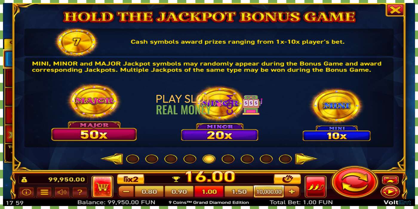 Slot 9 Coins Grand Diamond Edition Halloween Jackpots für echtes geld, bild - 5