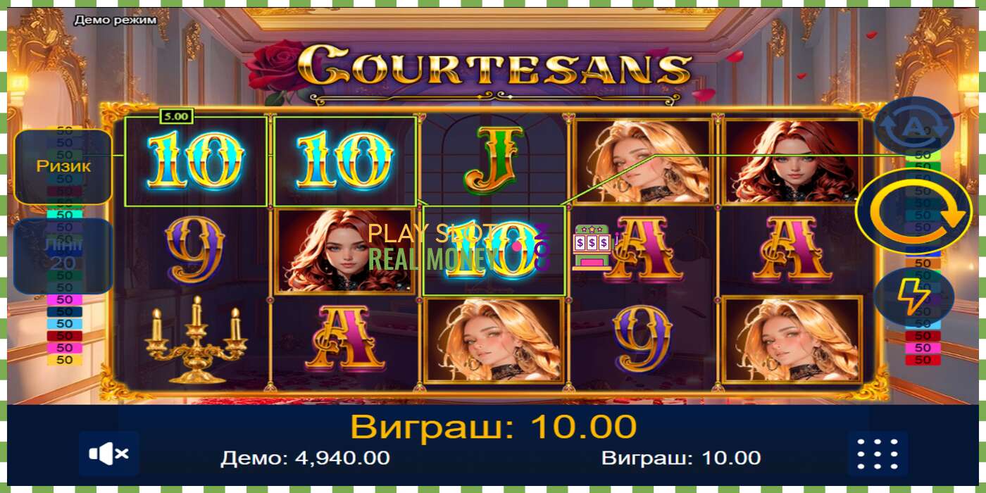 Слот Courtesans на реальные деньги, картинка - 2