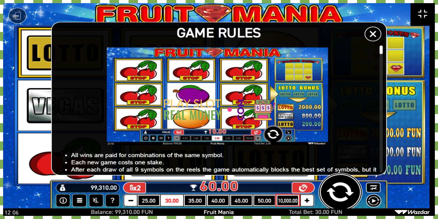 Слот Fruit Mania нақты ақшаға, сурет - 6