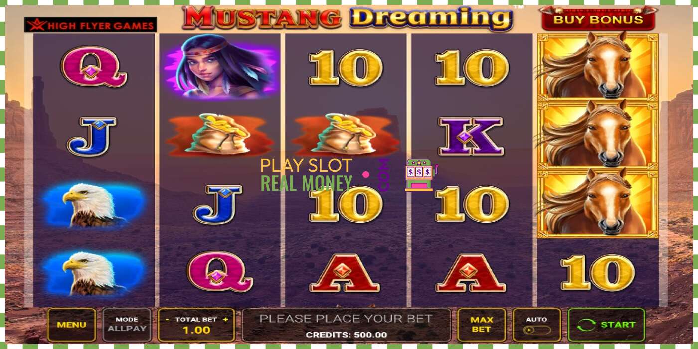 Слот Mustang Dreaming на реальные деньги, картинка - 1