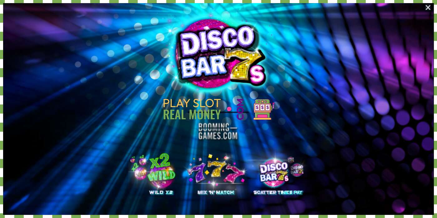 Слот Disco Bar 7s на реальные деньги, картинка - 1