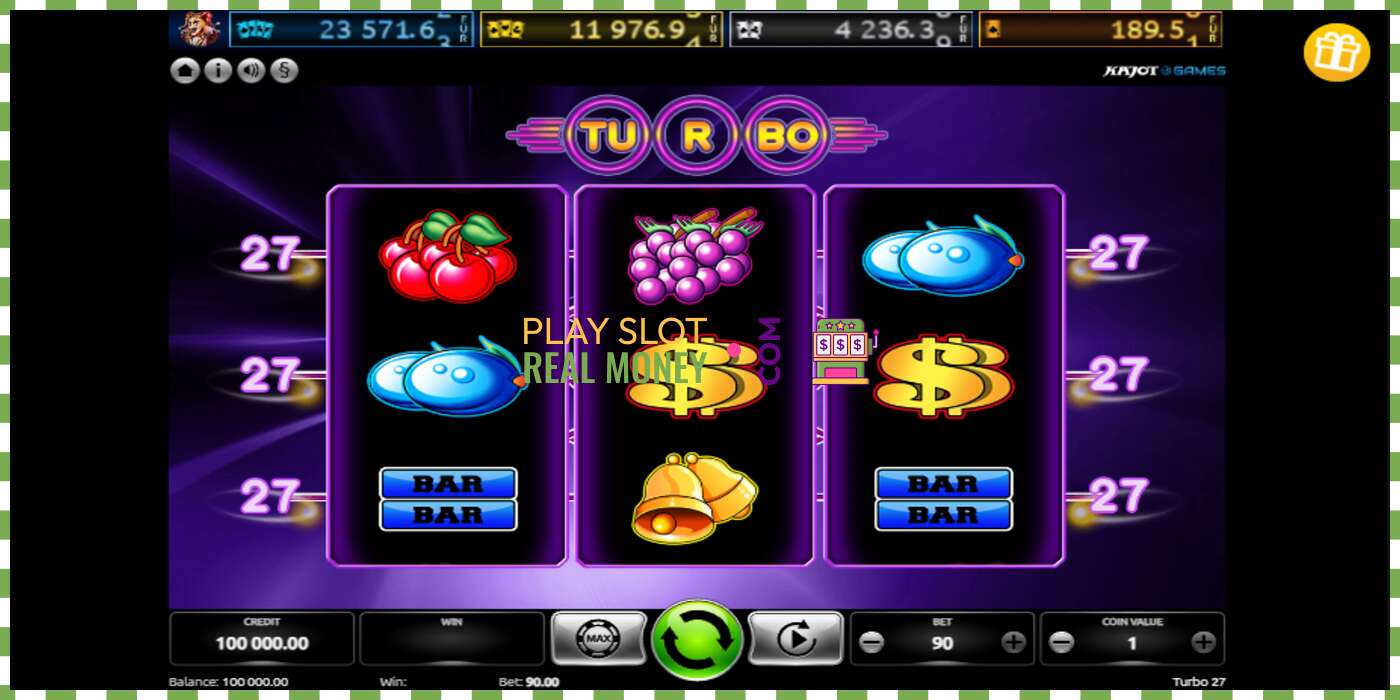 Slot Turbo 27 für echtes geld, bild - 1