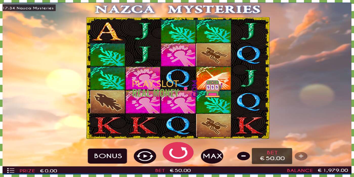 Slot Nazca Mysteries za skutečné peníze, obrázek - 1