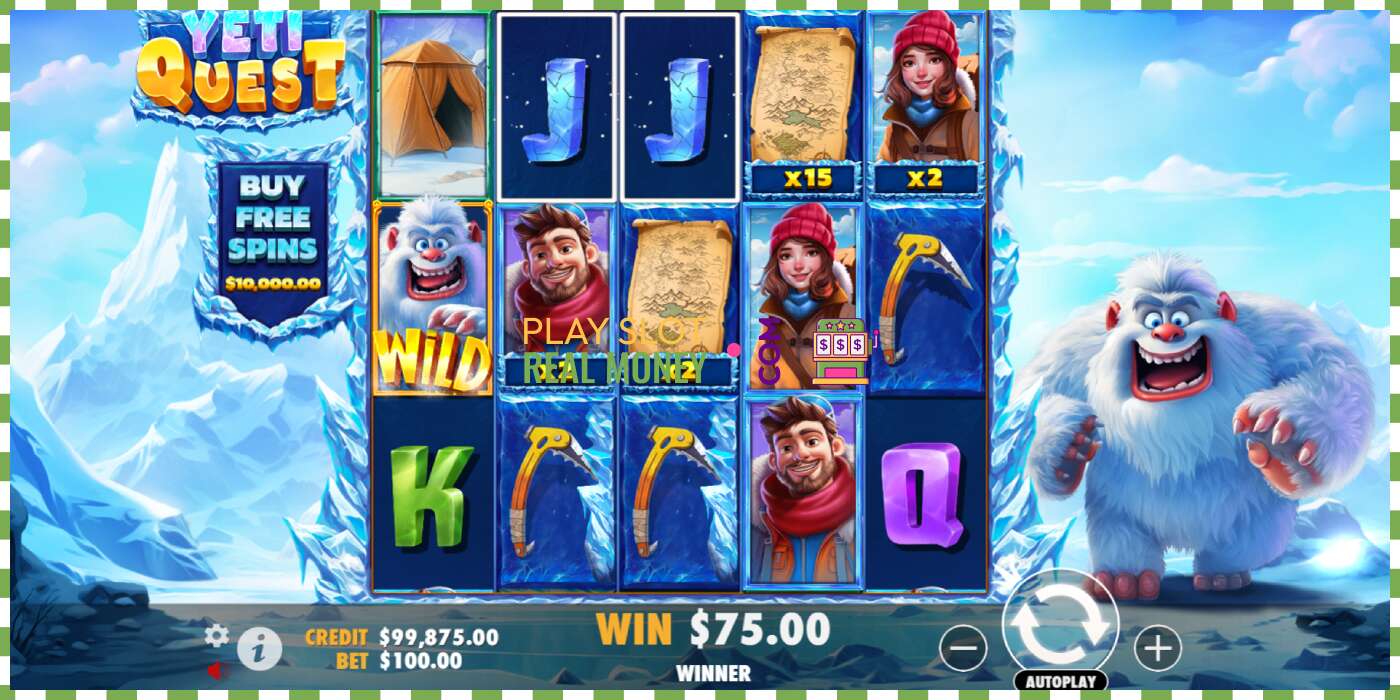 Slot Yeti Quest haqiqiy pul uchun, rasm - 3