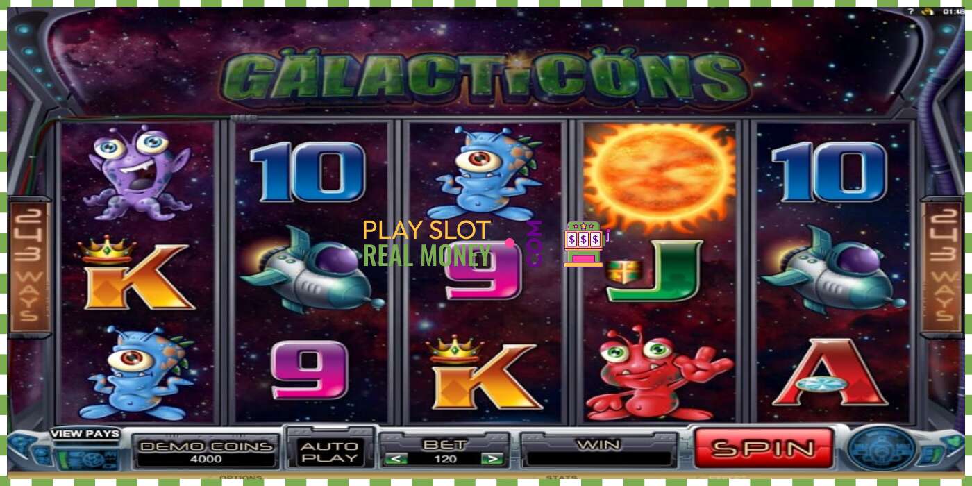 Slot Galacticons untuk wang sebenar, gambar - 1