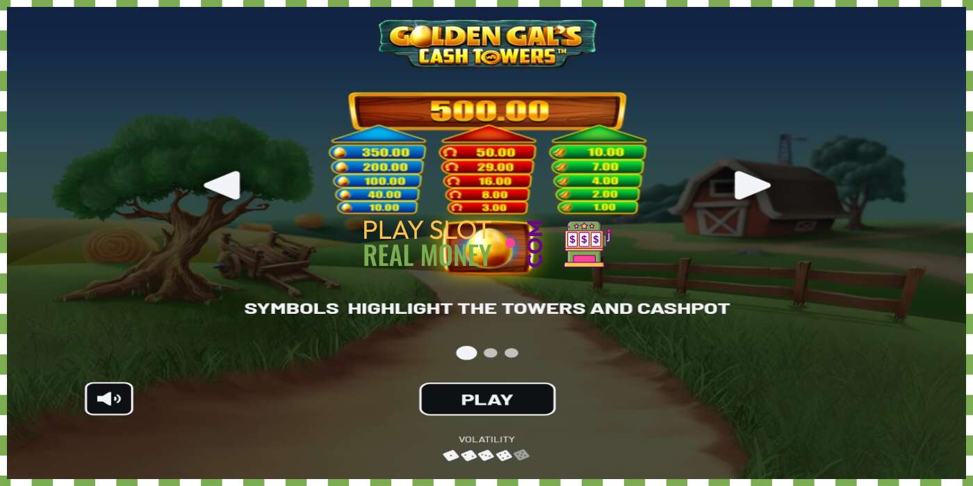 Слот Golden Gal’s Cash Tower на реальные деньги, картинка - 1