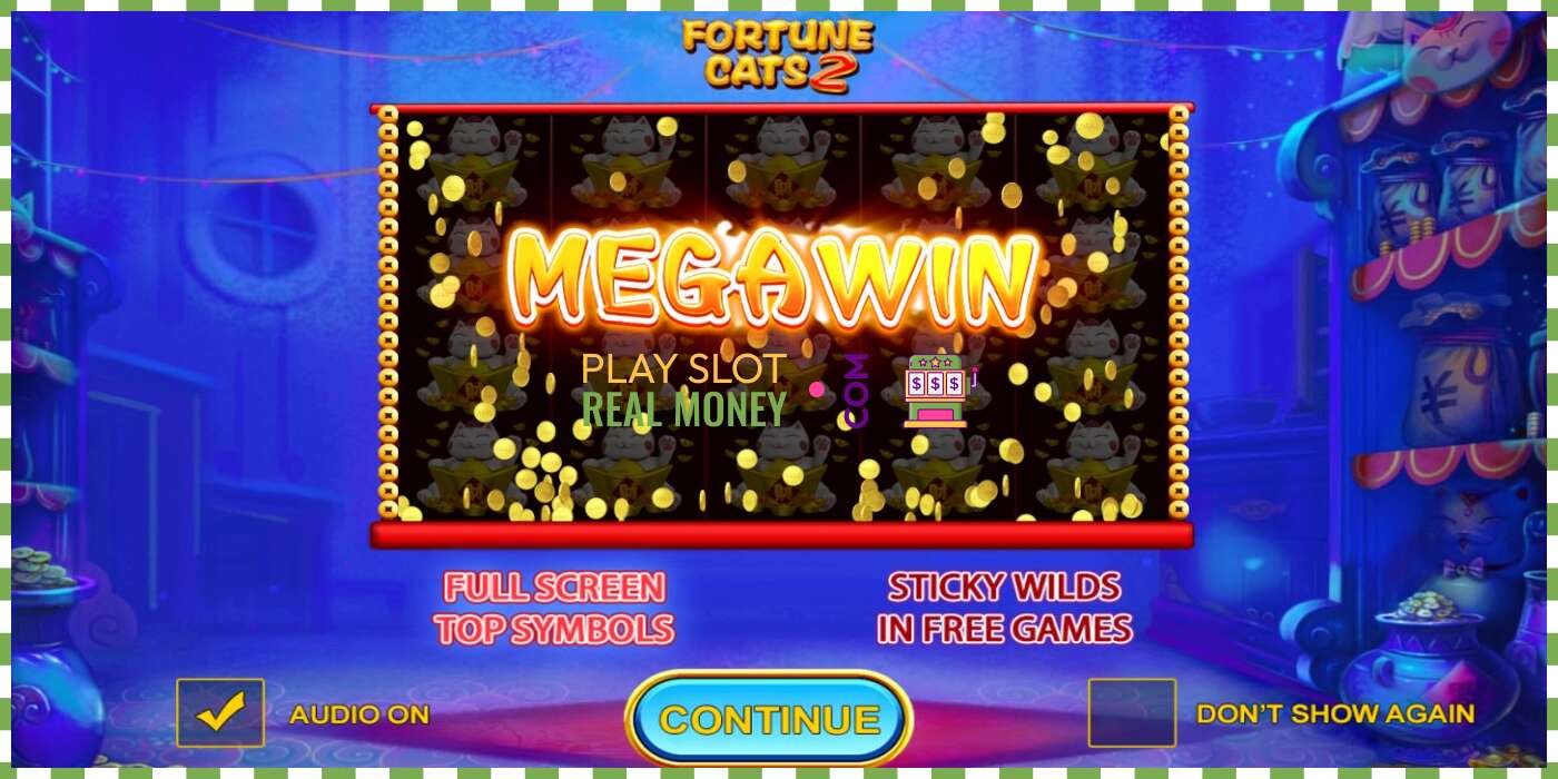 Slot Fortune Cats 2 haqiqiy pul uchun, rasm - 1