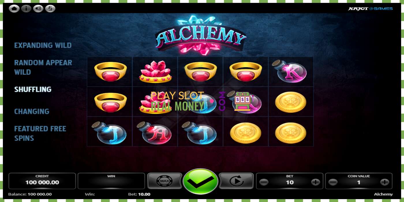 Slot Alchemy za skutečné peníze, obrázek - 1