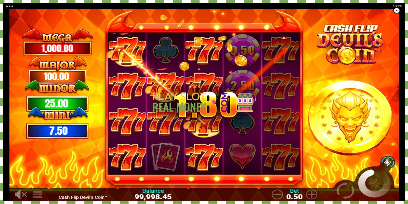 Slot Cash Flip Devils Coin za skutečné peníze, obrázek - 3