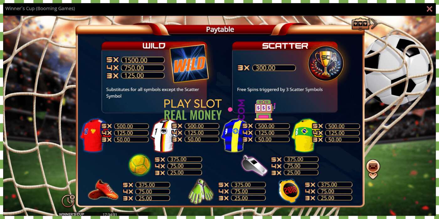 Slot Winner´s Cup pe bani reali, poza - 5