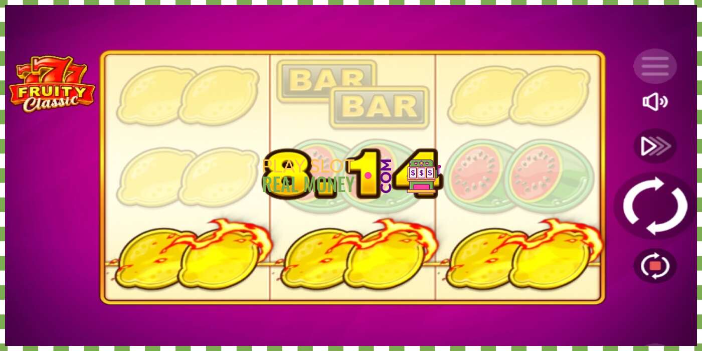 Slot 777 Fruity Classic oikealla rahalla, kuva - 4