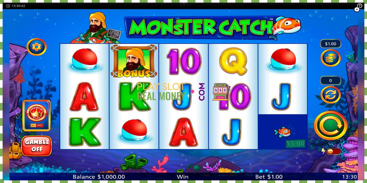 Slot Monster Catch za skutečné peníze, obrázek - 1