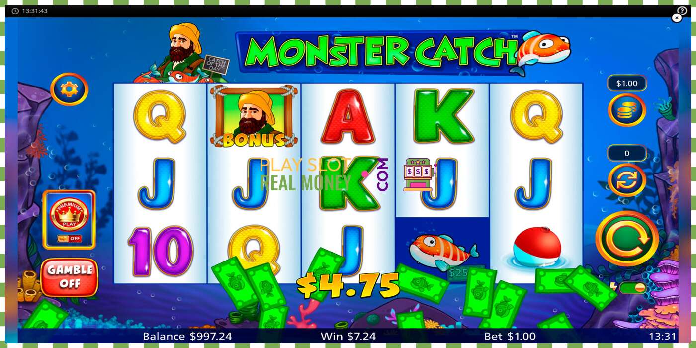 Slot Monster Catch za skutečné peníze, obrázek - 3