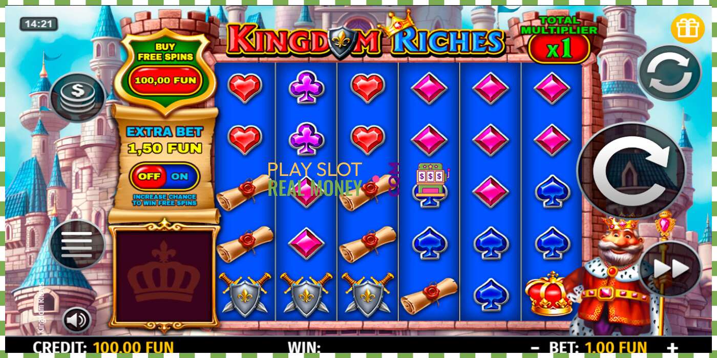 Slot Kingdom Riches za skutečné peníze, obrázek - 1