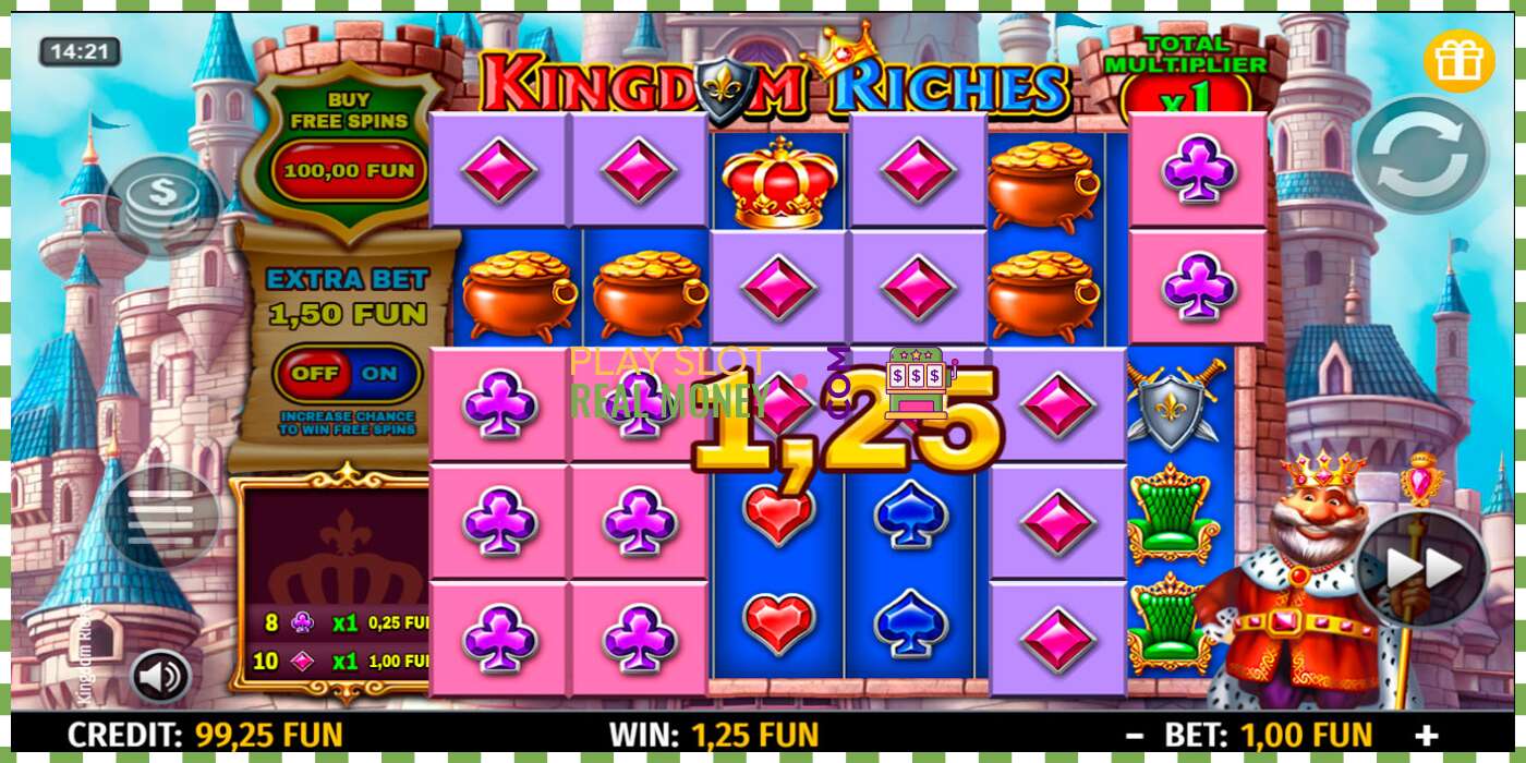 Slot Kingdom Riches za skutečné peníze, obrázek - 2