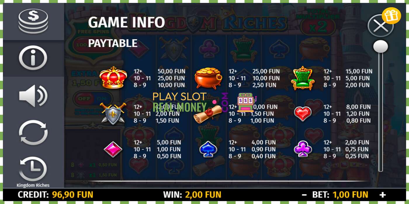 Slot Kingdom Riches za skutečné peníze, obrázek - 7