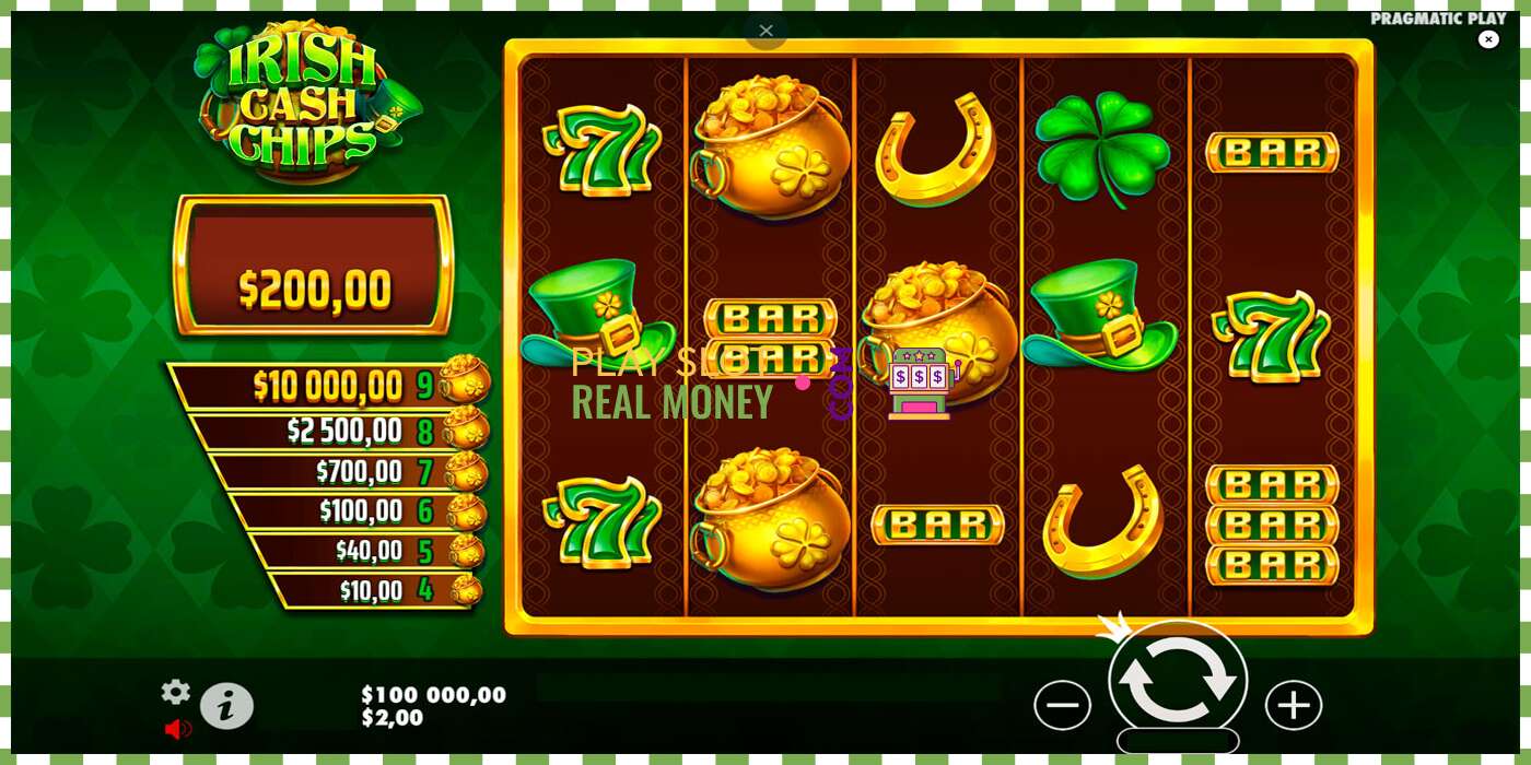 חָרִיץ Irish Cash Chips עבור כסף אמיתי, תמונה - 1