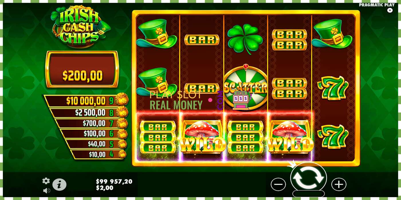 חָרִיץ Irish Cash Chips עבור כסף אמיתי, תמונה - 5