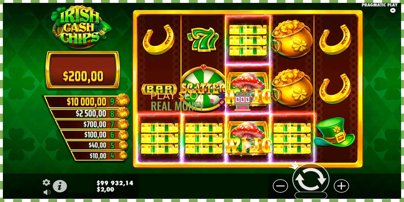 חָרִיץ Irish Cash Chips עבור כסף אמיתי, תמונה - 6