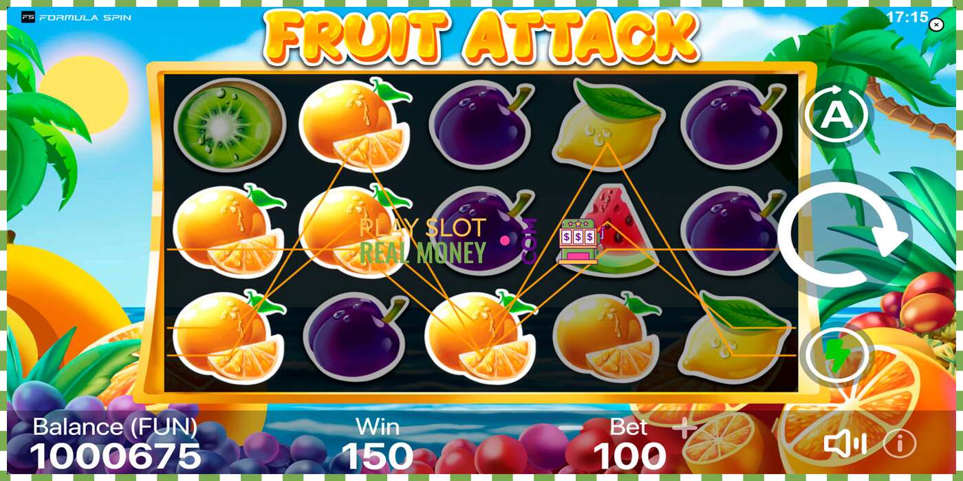 Slot Fruit Attack haqiqiy pul uchun, rasm - 2