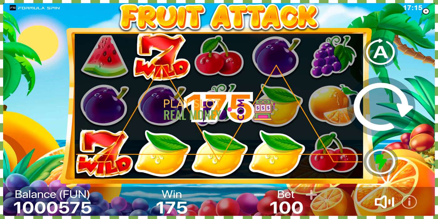 Slot Fruit Attack haqiqiy pul uchun, rasm - 5