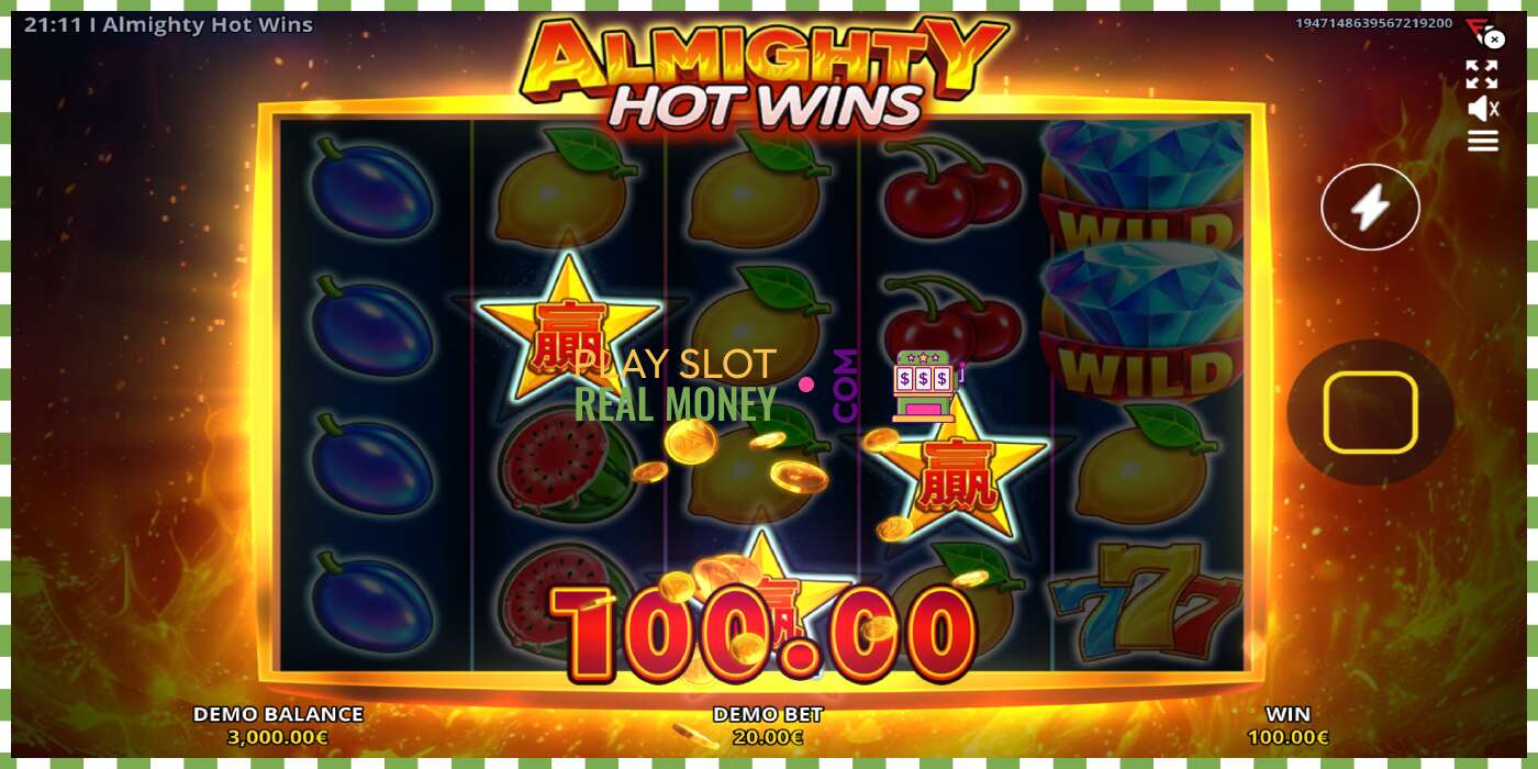 Слот Almighty Hot Wins на реальные деньги, картинка - 3