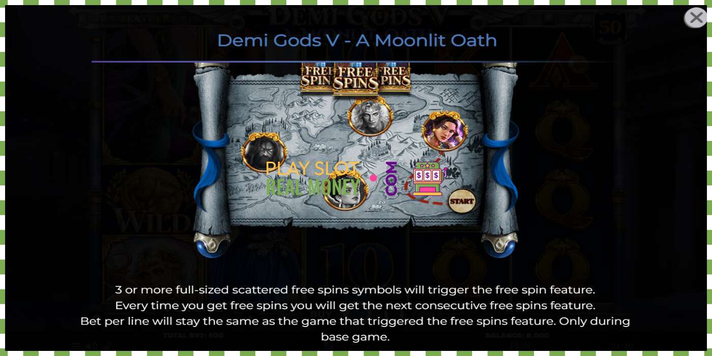 အထိုင် Demi Gods V – A Moonlit Oath တကယ့်ပိုက်ဆံအတွက်၊ ပုံ - 5