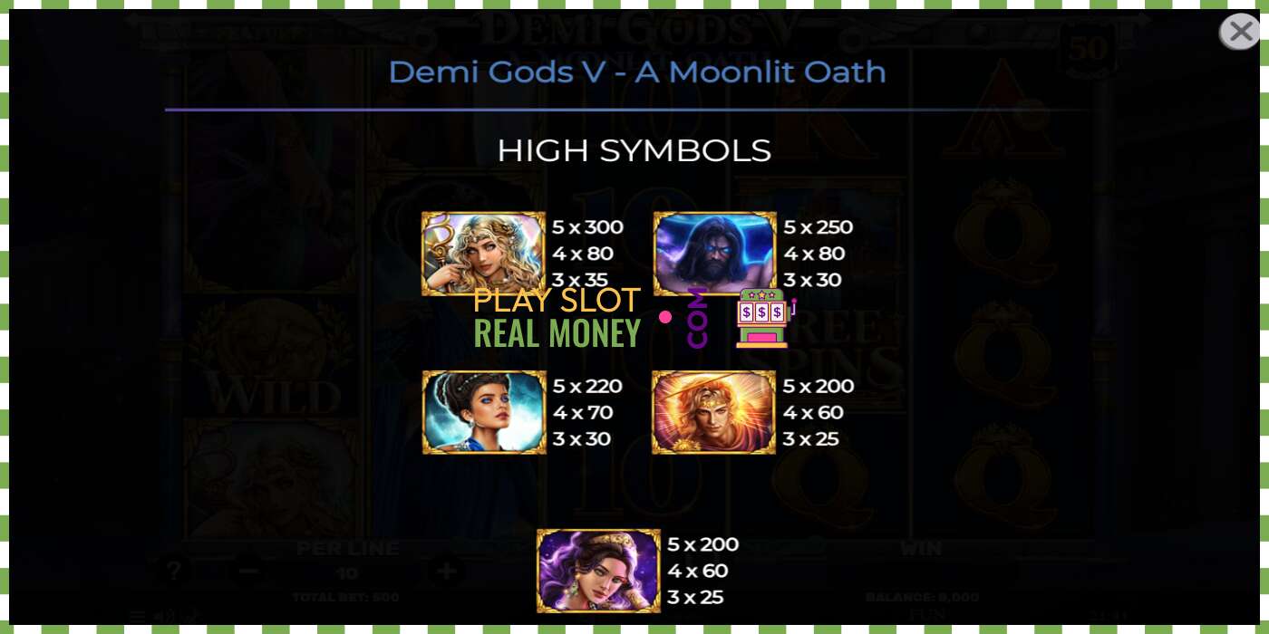 အထိုင် Demi Gods V – A Moonlit Oath တကယ့်ပိုက်ဆံအတွက်၊ ပုံ - 6