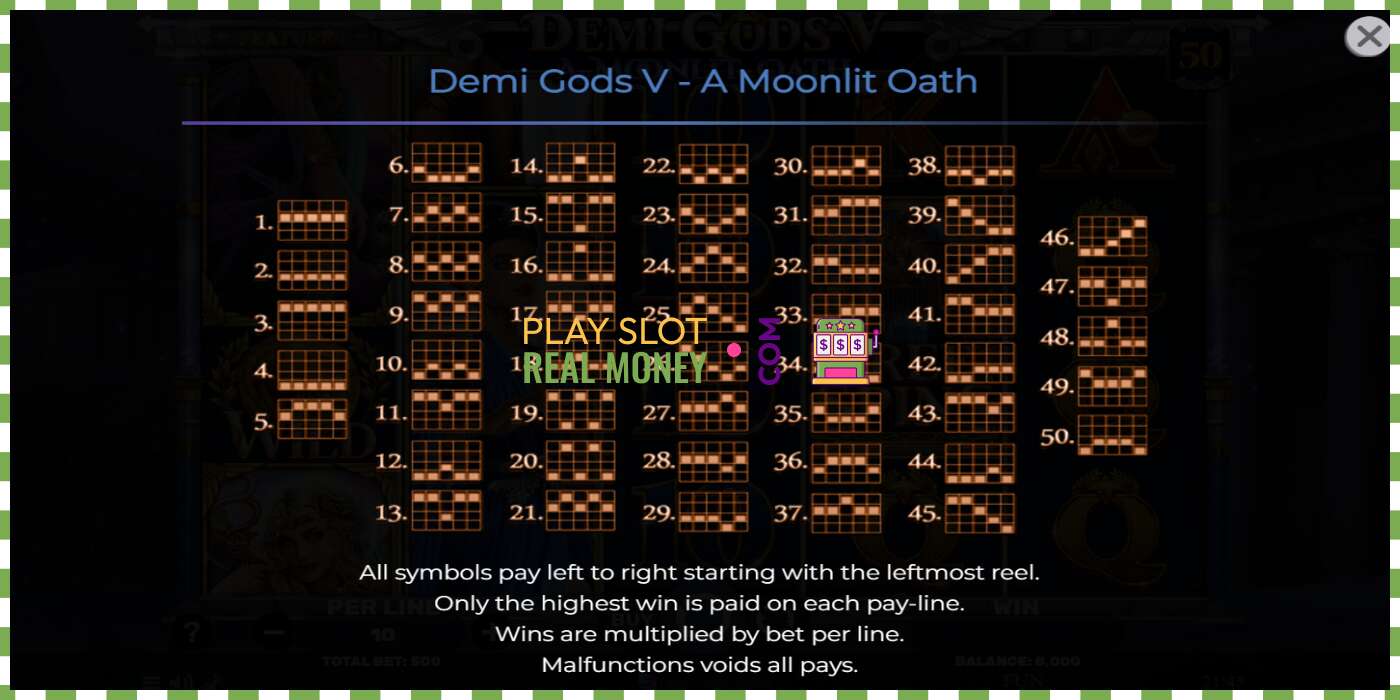 အထိုင် Demi Gods V – A Moonlit Oath တကယ့်ပိုက်ဆံအတွက်၊ ပုံ - 7