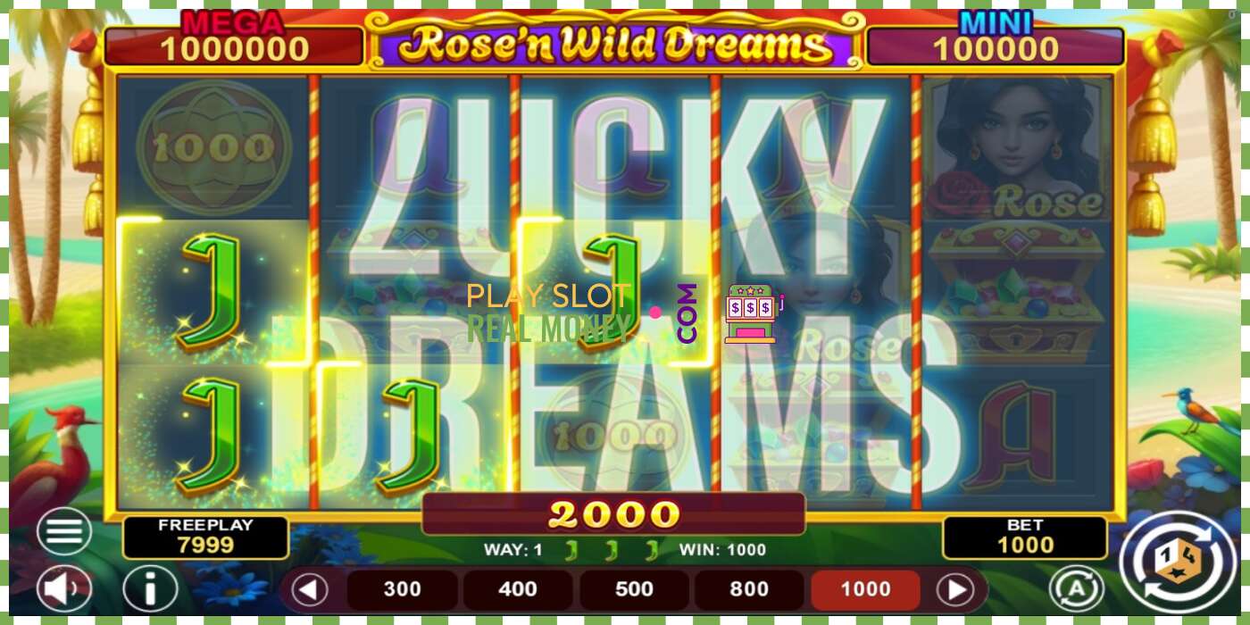 Reža Rose’n Wild Dreams Hold & Win za pravi denar, slika - 3