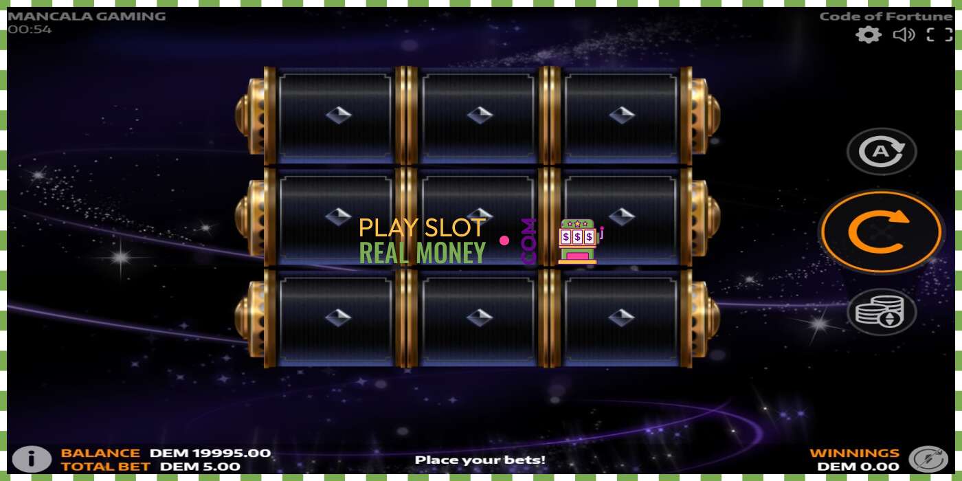 Slot Code of Fortune za skutečné peníze, obrázek - 2