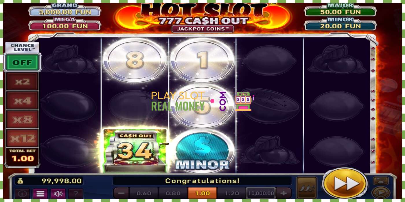 Slot Hot Slot: 777 Cash Out Grand Platinum Edition për para të vërteta, foto - 2