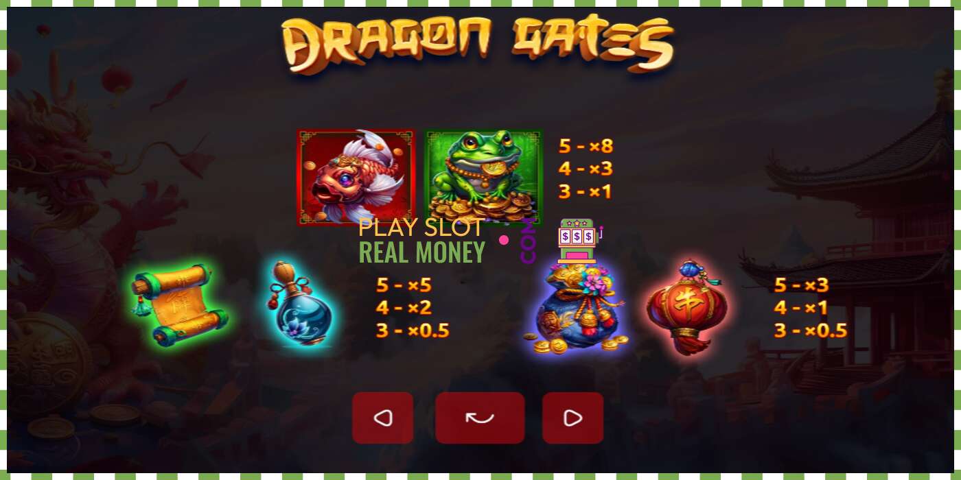 Слот Dragon Gates на реальные деньги, картинка - 6