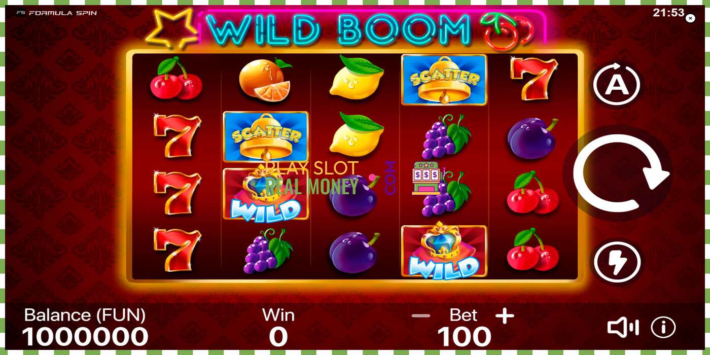 Slot Wild Boom oikealla rahalla, kuva - 1