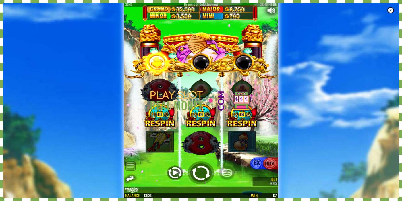 Слот Dreams of Gold Jackpot на реальные деньги, картинка - 3