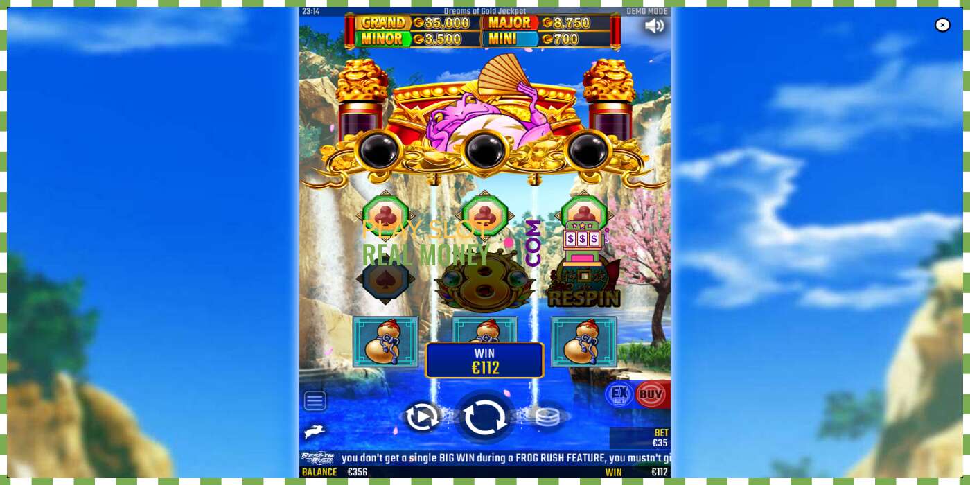 Слот Dreams of Gold Jackpot на реальные деньги, картинка - 4