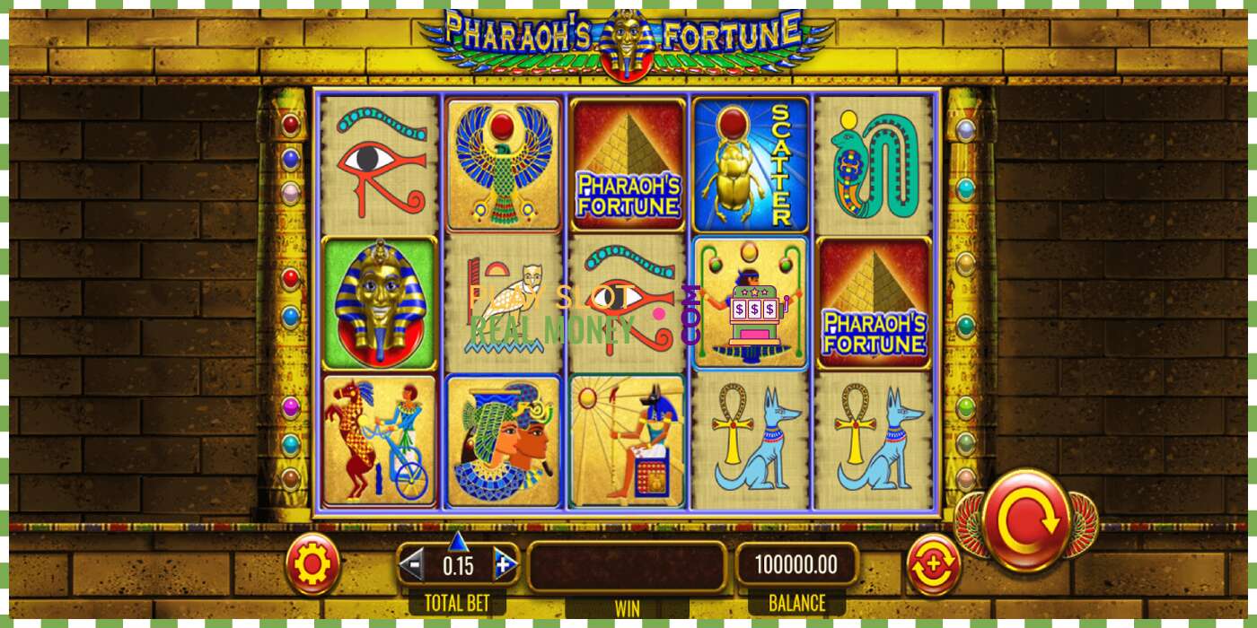 Слот Pharaohs Fortune на реальные деньги, картинка - 2