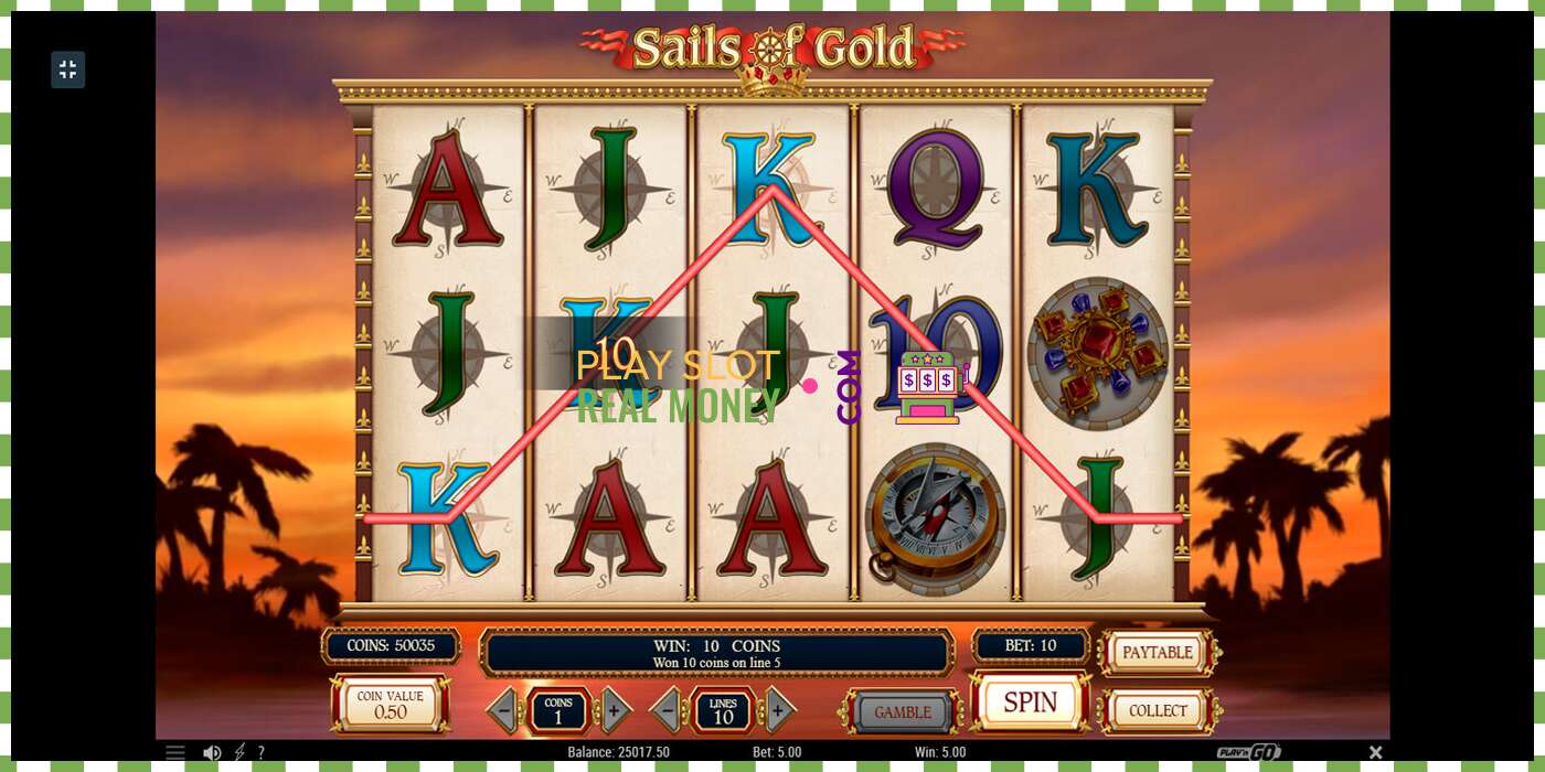 Слот Sails of Gold на реальные деньги, картинка - 7