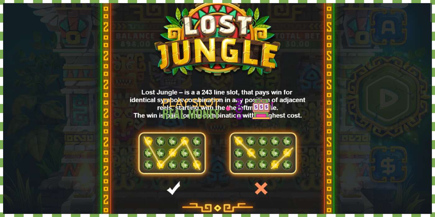 Slot Lost Jungle untuk wang sebenar, gambar - 5