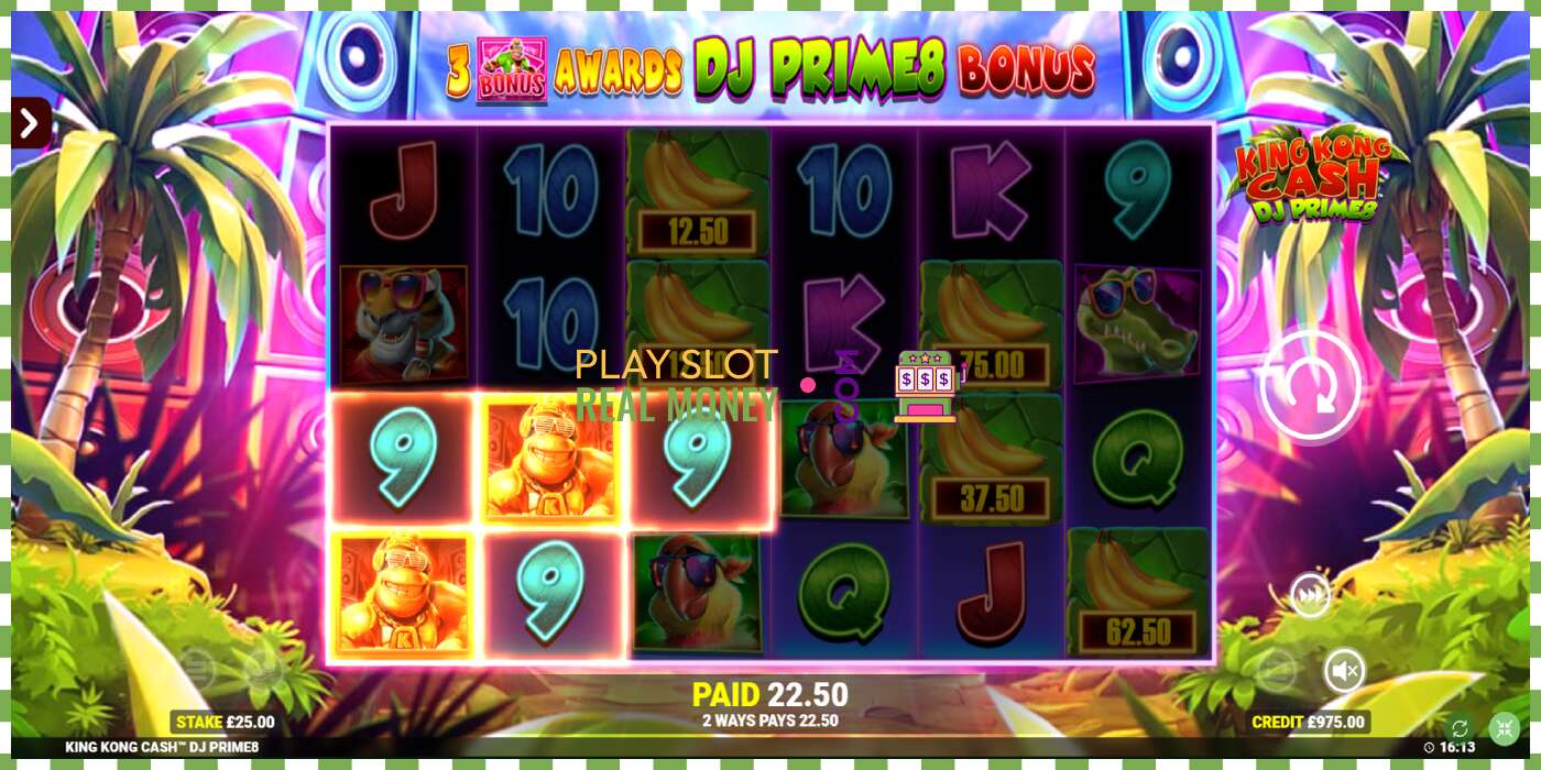 Yuva King Kong Cash DJ Prime8 Rapid Fire Jackpots real pul üçün, şəkil - 3