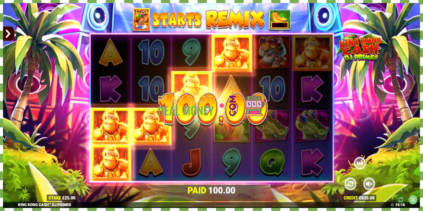 Yuva King Kong Cash DJ Prime8 Rapid Fire Jackpots real pul üçün, şəkil - 4