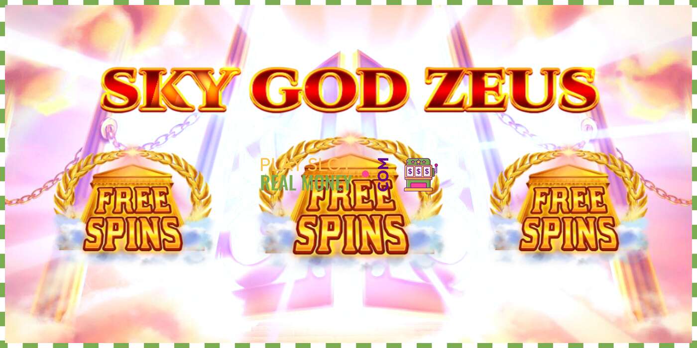 Слот Sky God Zeus 3x3 на реальные деньги, картинка - 1