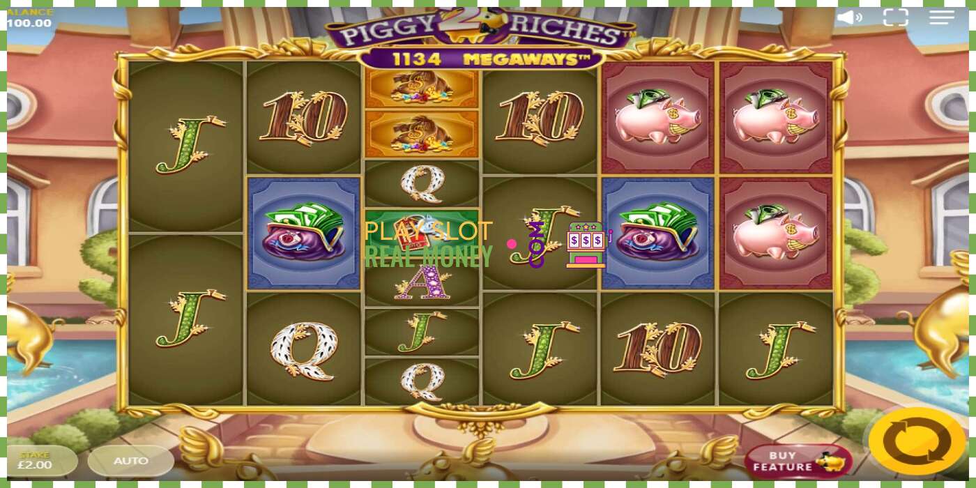 Slot Piggy Riches 2 Megaways për para të vërteta, foto - 1