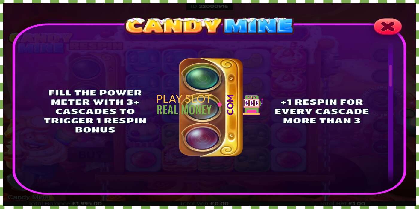 Slot Candy Mine for rigtige penge, billede - 5