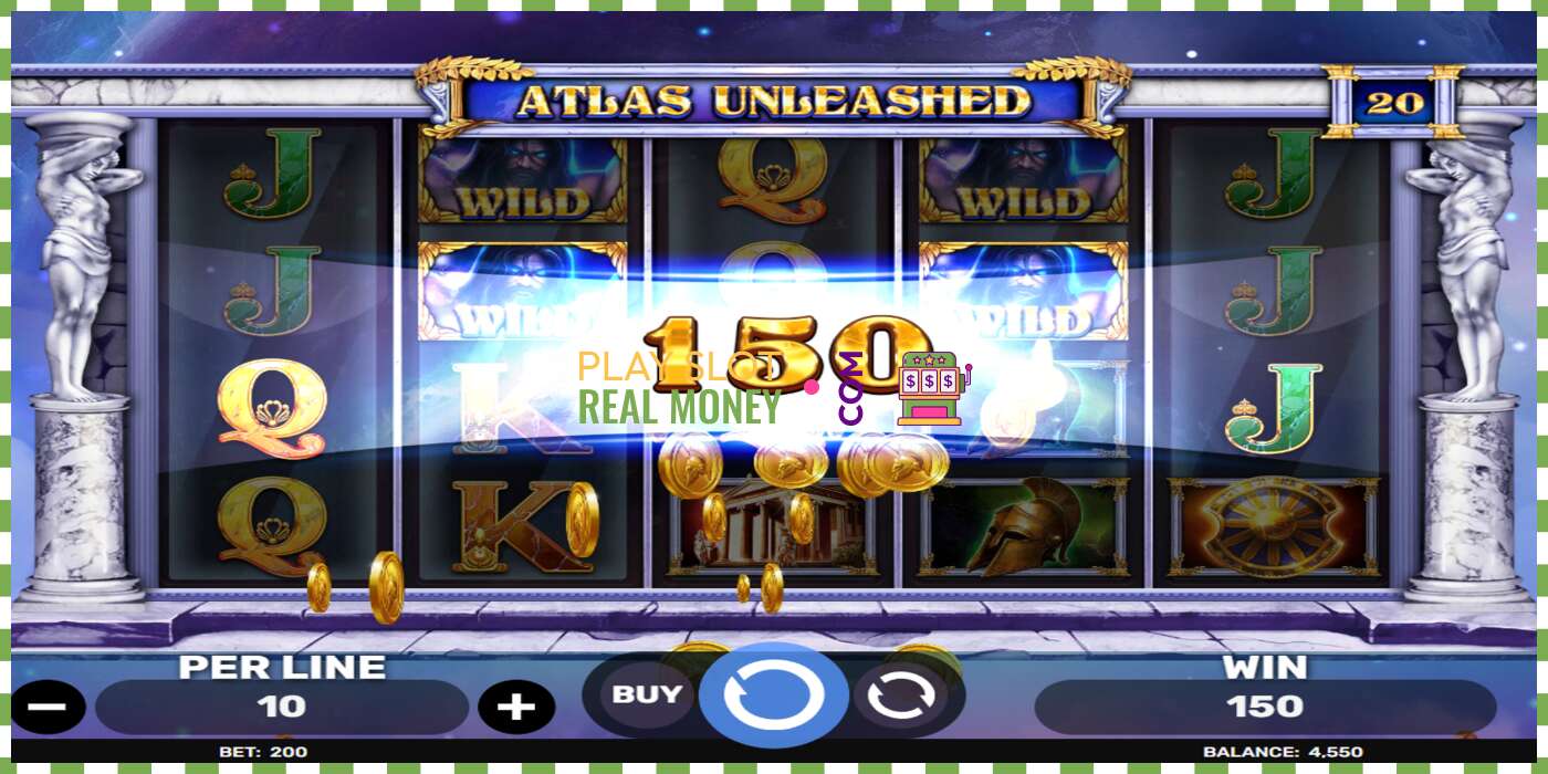 Ranura Atlas Unleashed per diners reals, imatge - 3