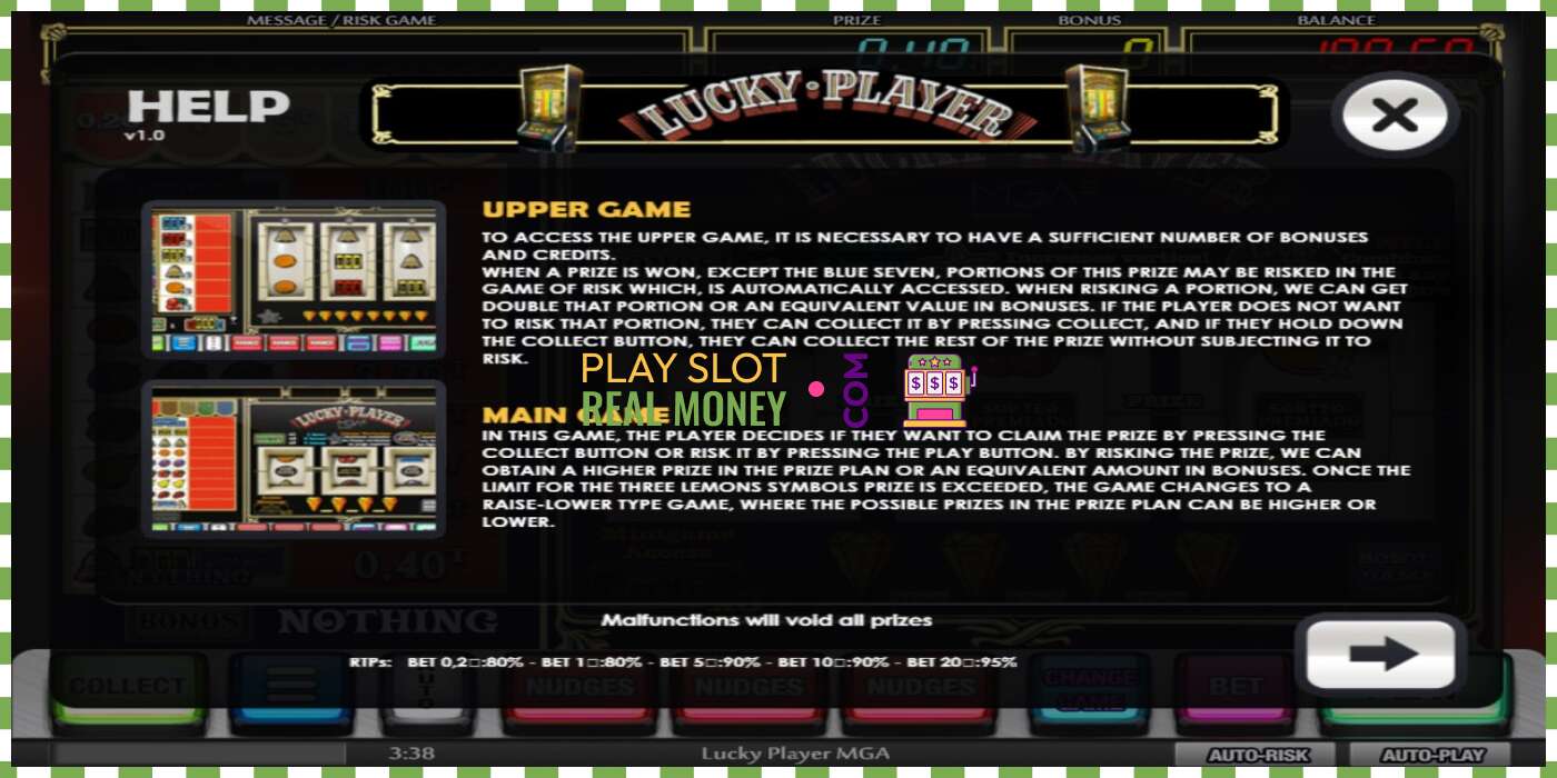 Слот Lucky Player на реальные деньги, картинка - 4