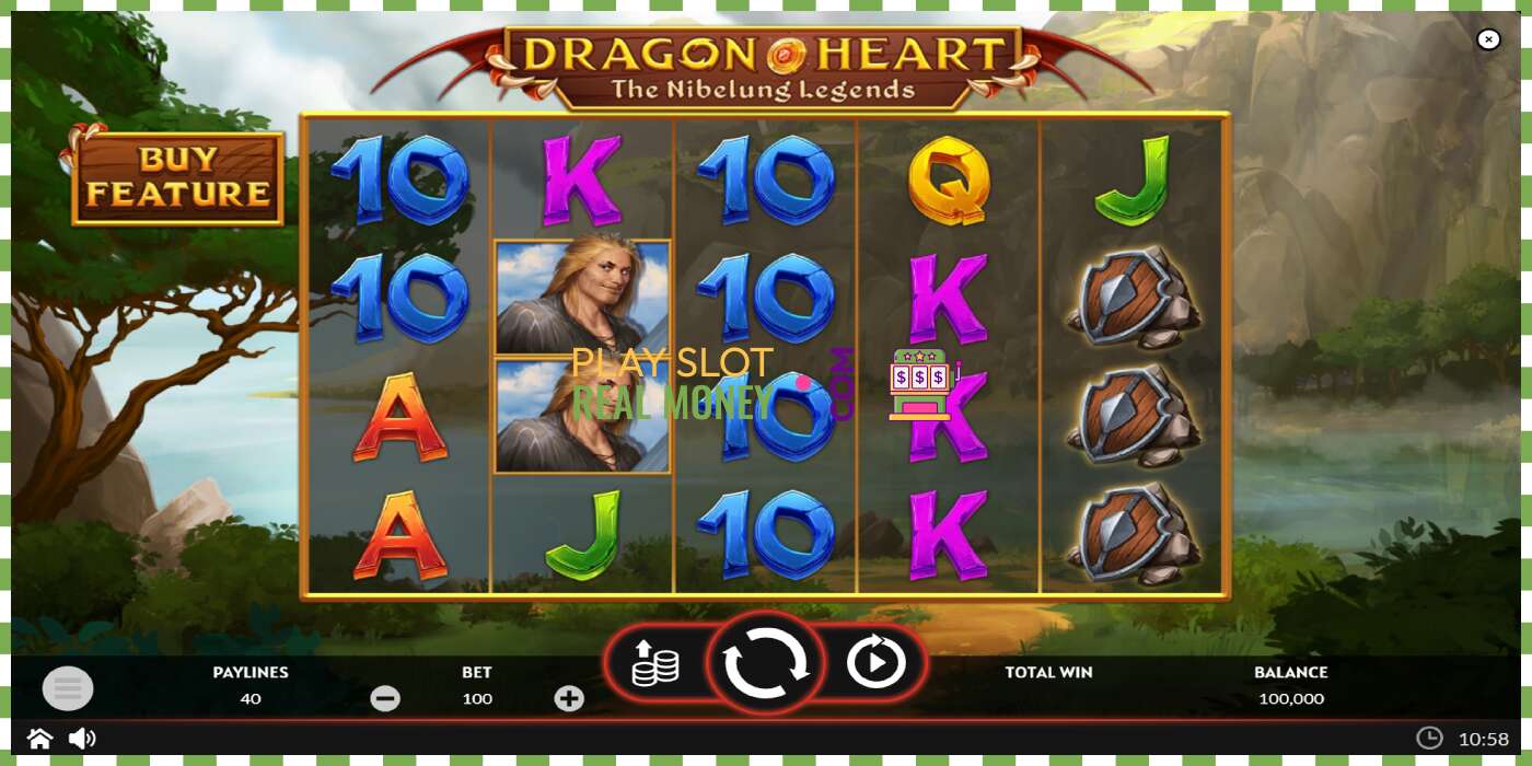 Slot Dragon Heart чыныгы акча үчүн, сүрөт - 2