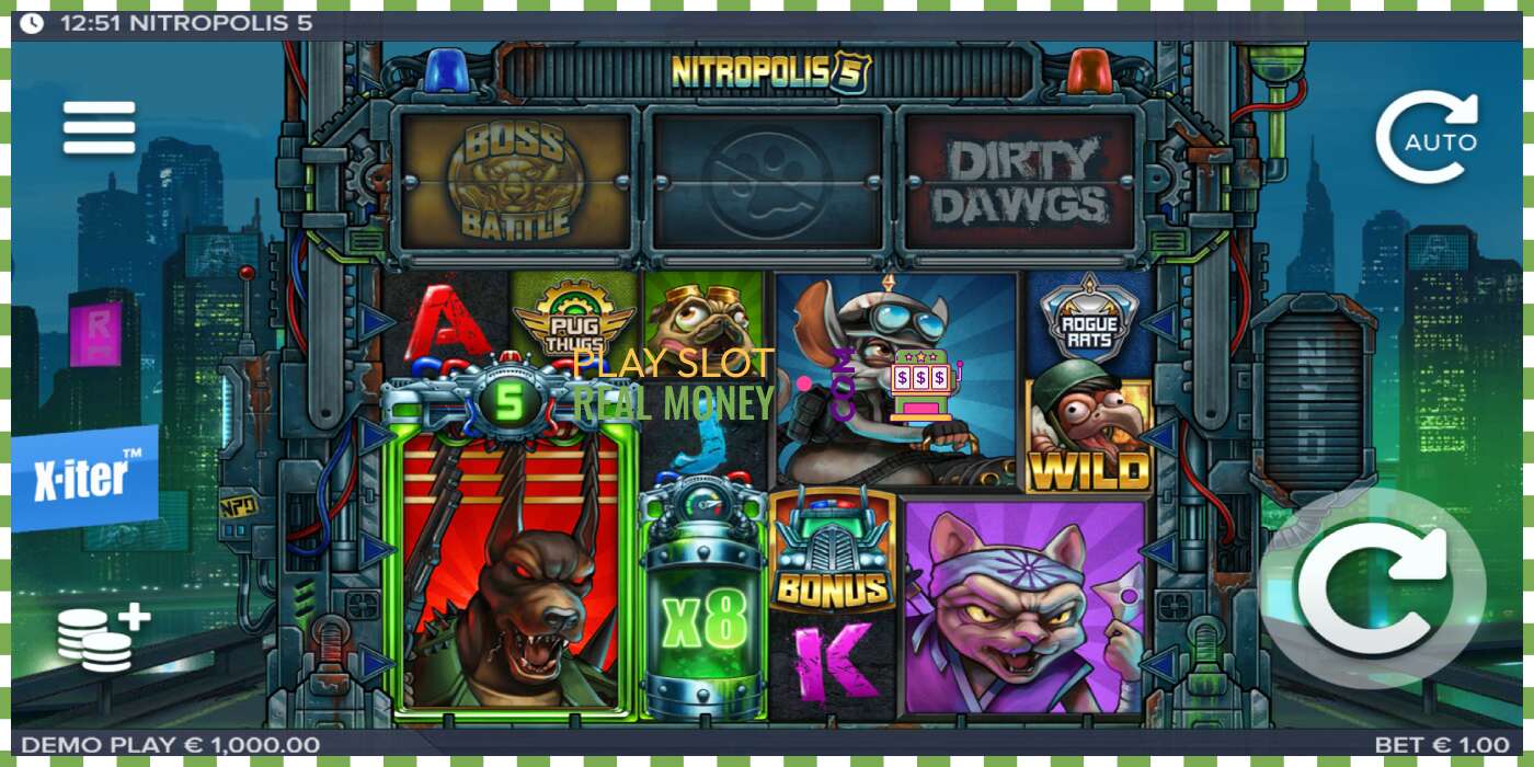 Slot Nitropolis 5 por diñeiro real, imaxe - 2