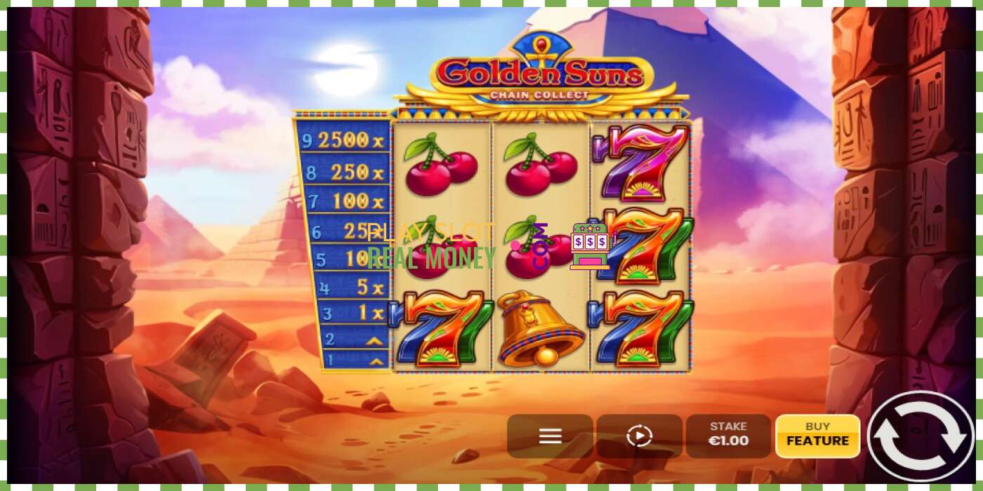 Slot Golden Suns: Chain Collect oikealla rahalla, kuva - 1